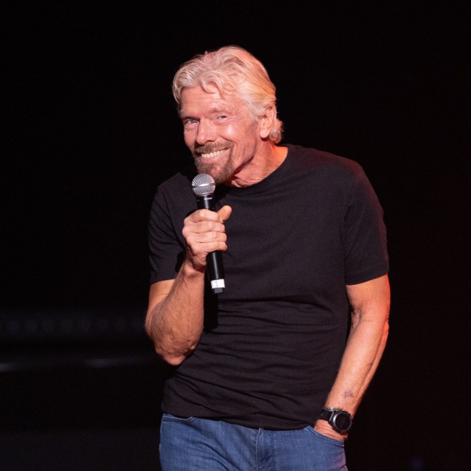 Sir Richard Branson In 2021