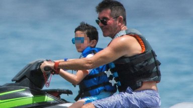 simon cowell and his son