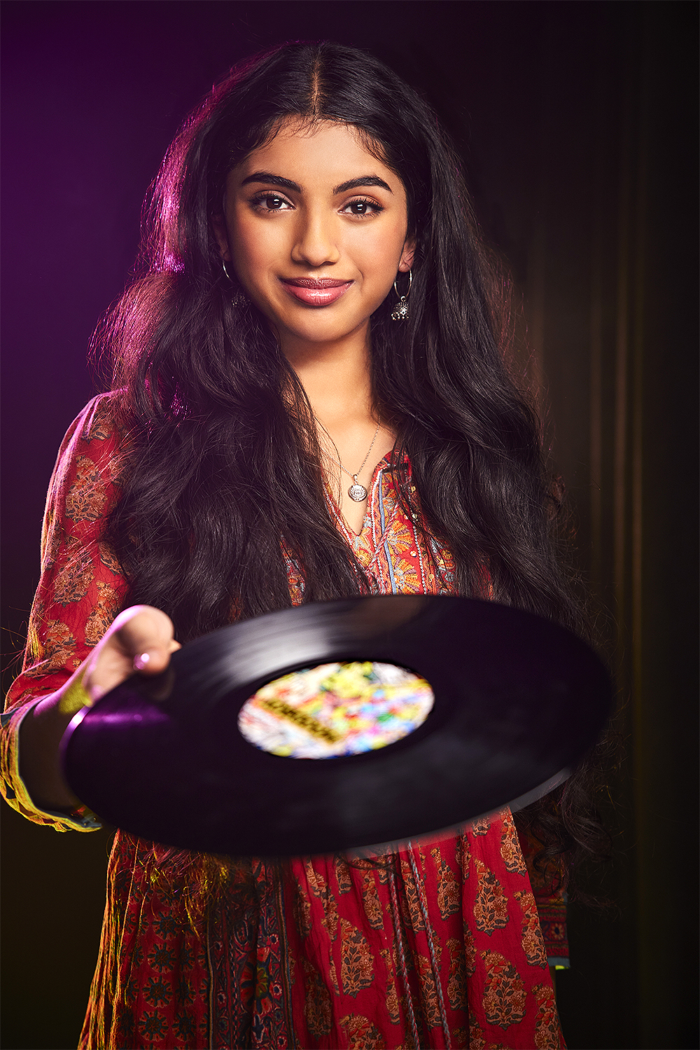 SPIN - Disney's "Spin" stars Avantika as Rhea. (Disney/Kharen Hill)