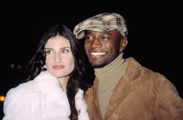 Idina Menzel, Taye Diggs 