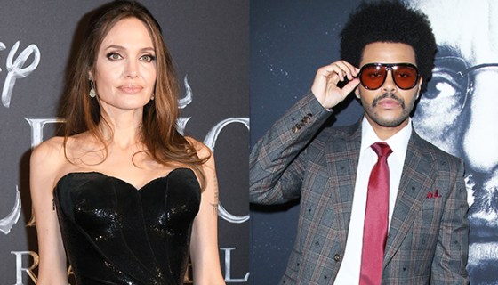 angelina jolie the weeknd