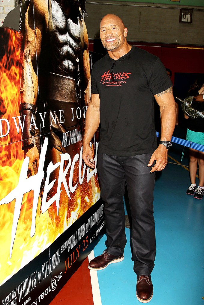 Dwayne ‘The Rock’ Johnson At The Premiere Of ‘Hercules’