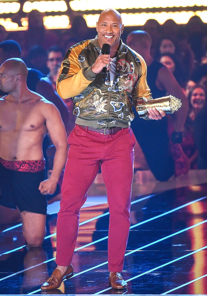 Dwayne ‘The Rock’ Johnson at MTV Movie And TV Awards