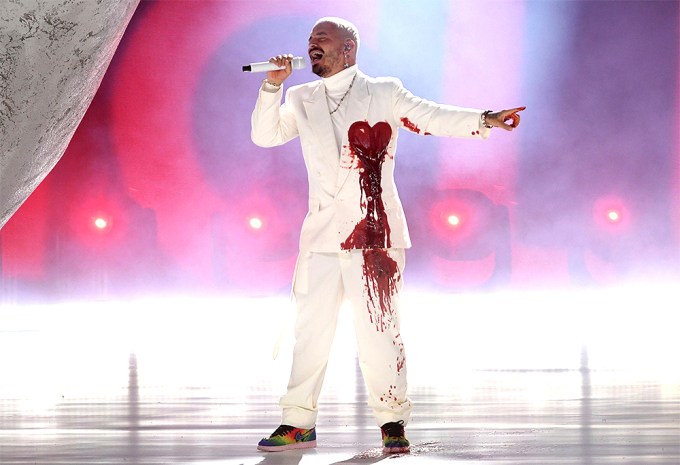 J Balvin Performs At The Latin Grammy Awards