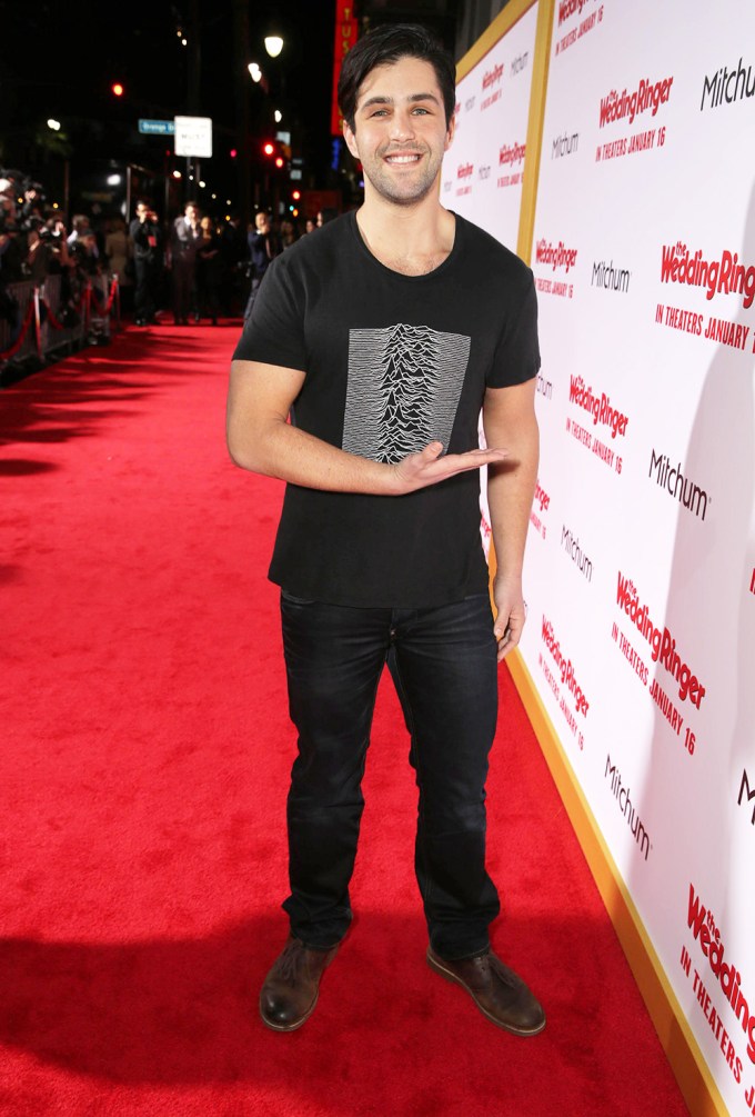 Josh Peck at ‘The Wedding Ringer’ Premiere