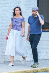 New York, NY  - *EXCLUSIVE* Katie Holmes enjoys conversation during a walk while out to dinner with a friend in New York City.

Pictured: Katie Holmes

BACKGRID USA 11 AUGUST 2021 

BYLINE MUST READ: Ulices Ramales / BACKGRID

USA: +1 310 798 9111 / usasales@backgrid.com

UK: +44 208 344 2007 / uksales@backgrid.com

*UK Clients - Pictures Containing Children
Please Pixelate Face Prior To Publication*