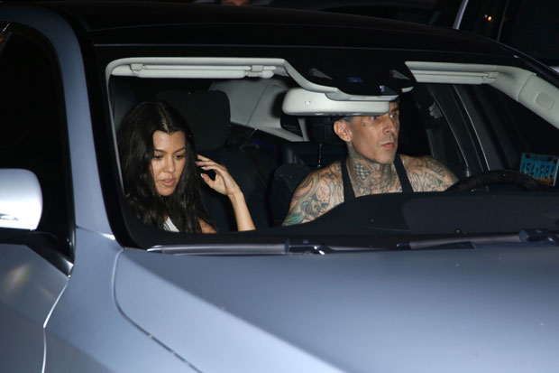 Kourtney Kardashian & Travis Barker