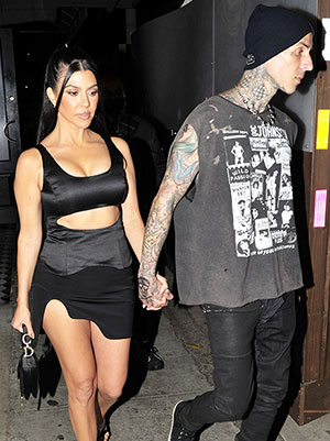 Kourtney Kardashian & Travis Barker