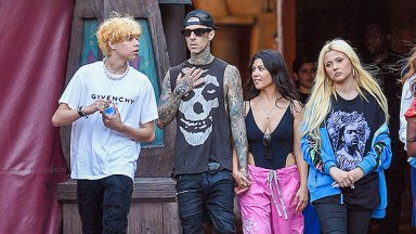 Kourtney Kardashian & Travis Barker