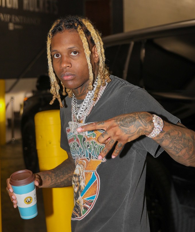 Lil Durk At Houston Mayhem Memorial Day Concert