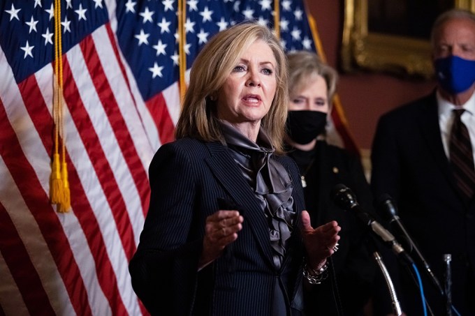 Marsha Blackburn in October 2020.