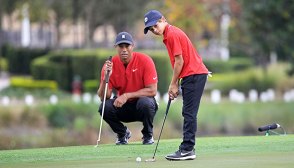 Tiger Woods & son Charlie