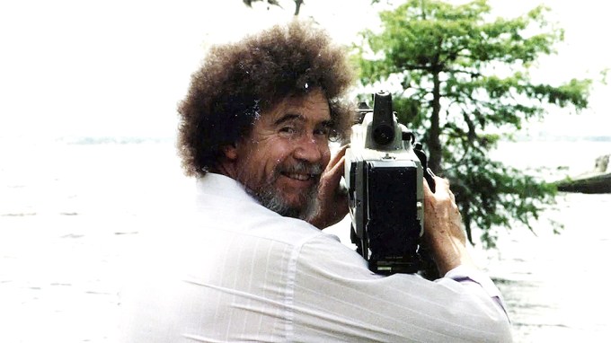 Bob Ross Behind The Camera