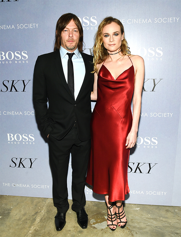 Norman Reedus and Diane Kruger