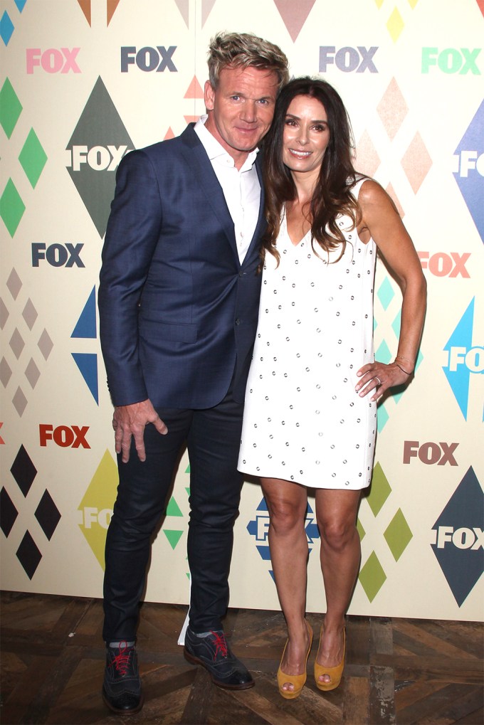 Tana and Gordon Ramsay at the TCA Fox Party