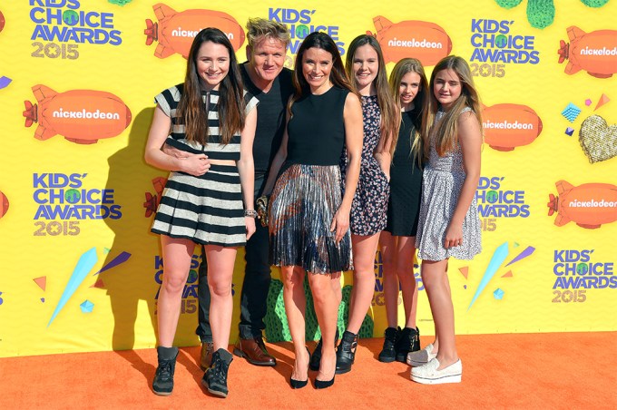 Gordon and Tana Ramsay at the Kids Choice Awards