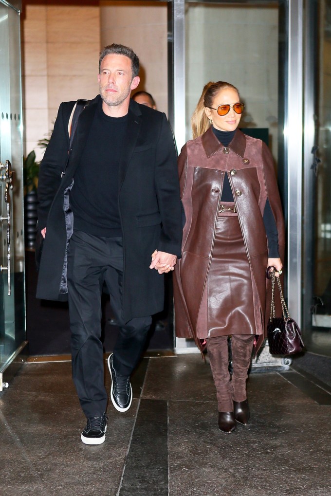 Jennifer Lopez & Ben Affleck In NYC In 2021