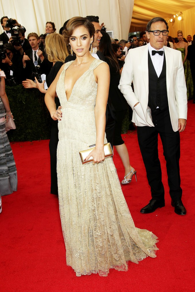 Jessica Alba At The 2014 Met Gala