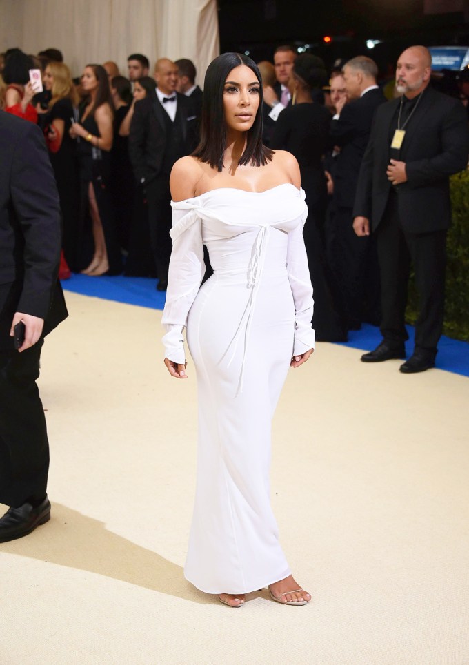 Kim Kardashian At The 2017 Met Gala