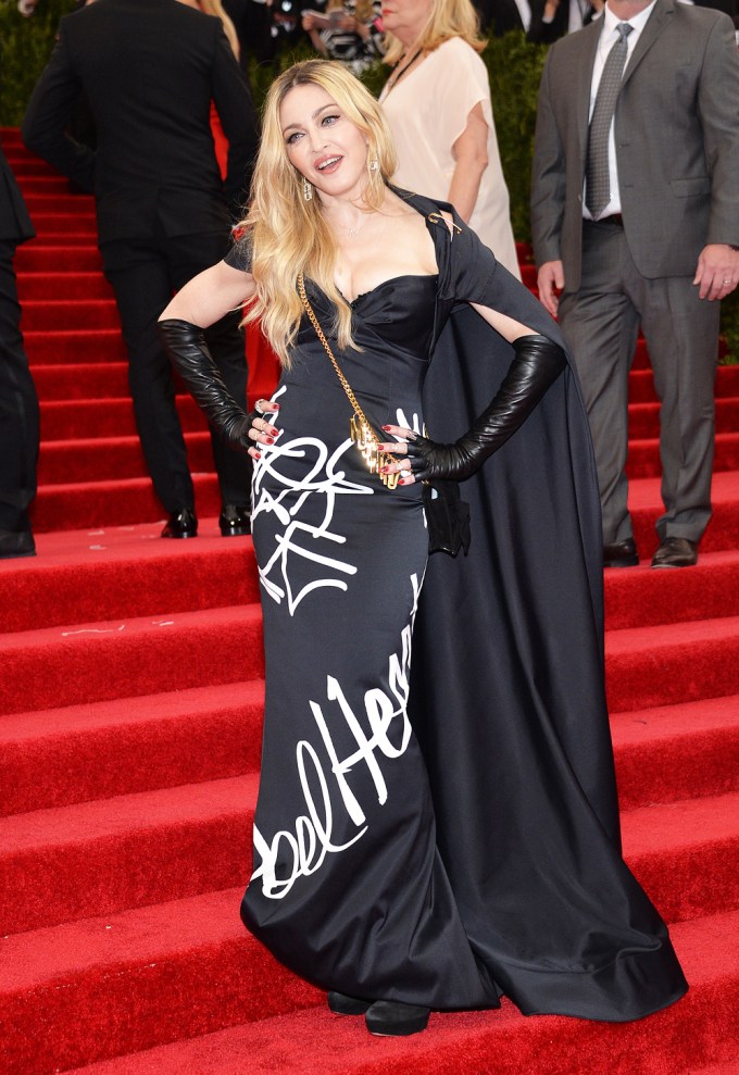 Madonna At The 2015 Met Gala