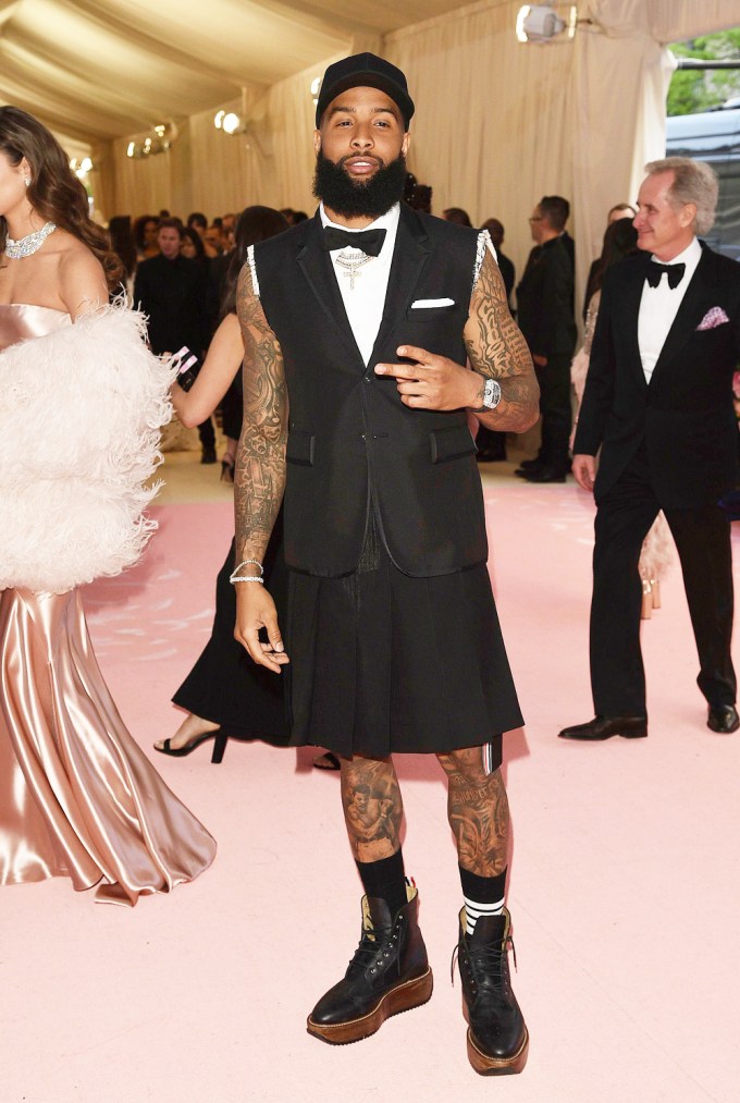 Odell Beckham Jr. At The 2019 Met Gala