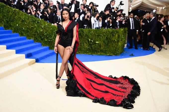 Nicki Minaj At The 2017 Met Gala