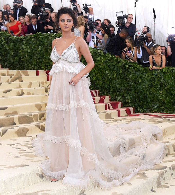 Selena Gomez At The 2018 Met Gala