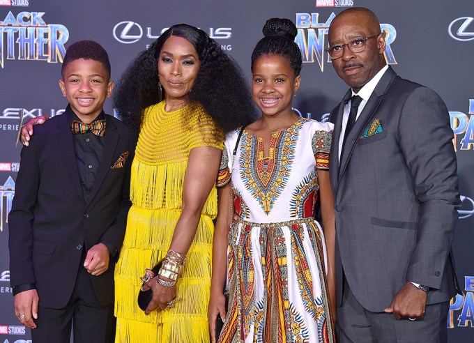 Angela Bassett at the ‘Black Panther’ Premiere