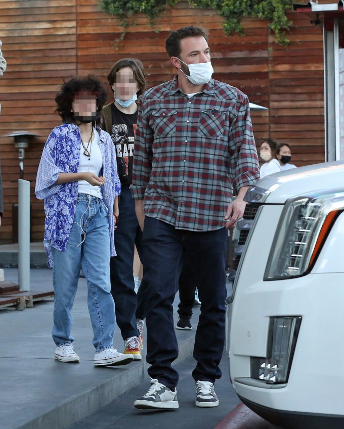 Ben Affleck & Kids Shop