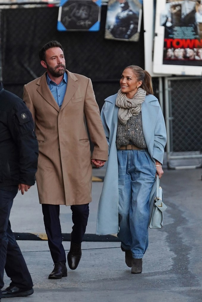 Ben Affleck & Jennifer Lopez At ‘Jimmy Kimmel Live!’