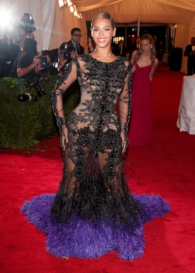 Beyonce At The 2012 Met Gala