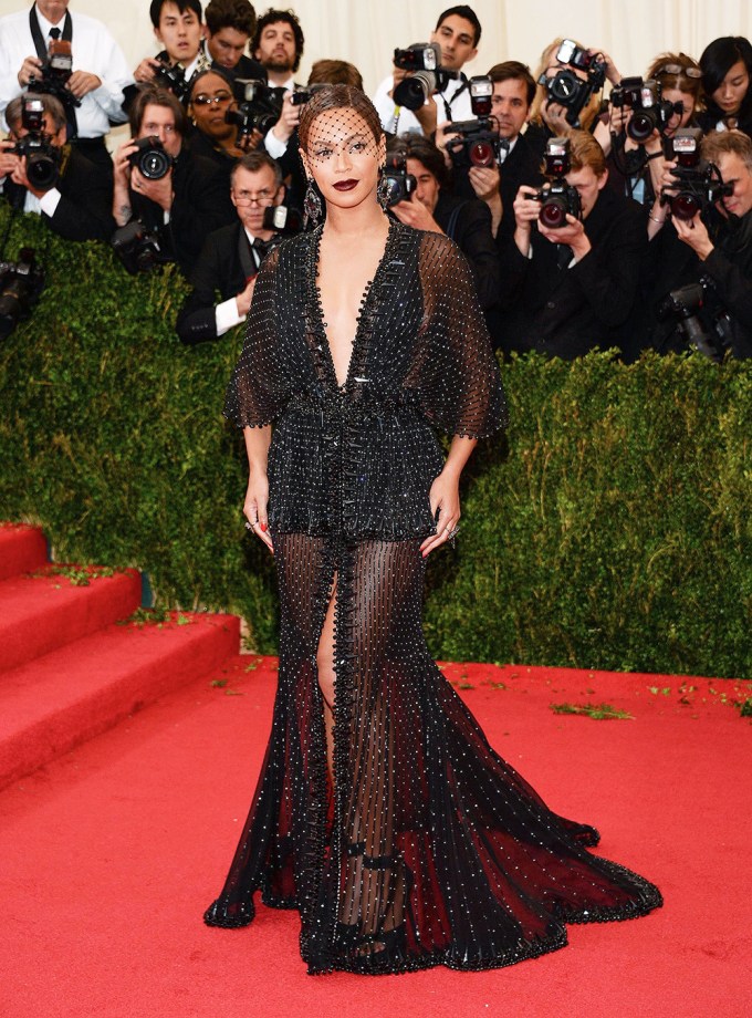 Beyonce At The 2014 Met Gala