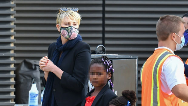 charlize theron and her daughters