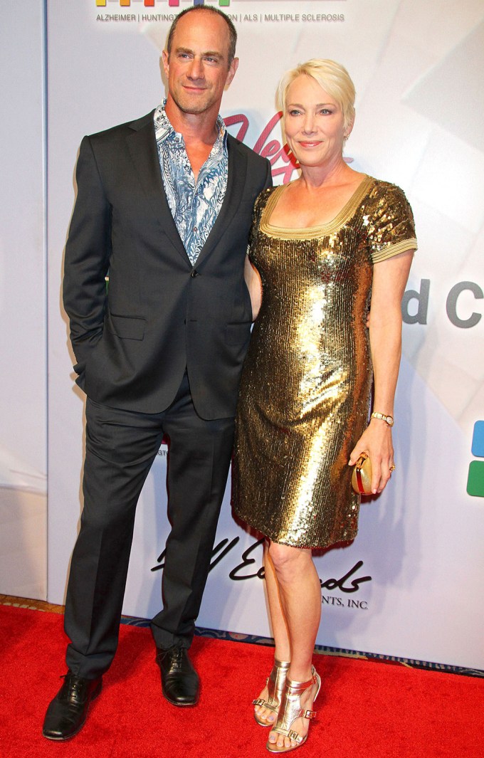 Christopher Meloni and his wife at the 18th Annual Keep Memory Alive Gala