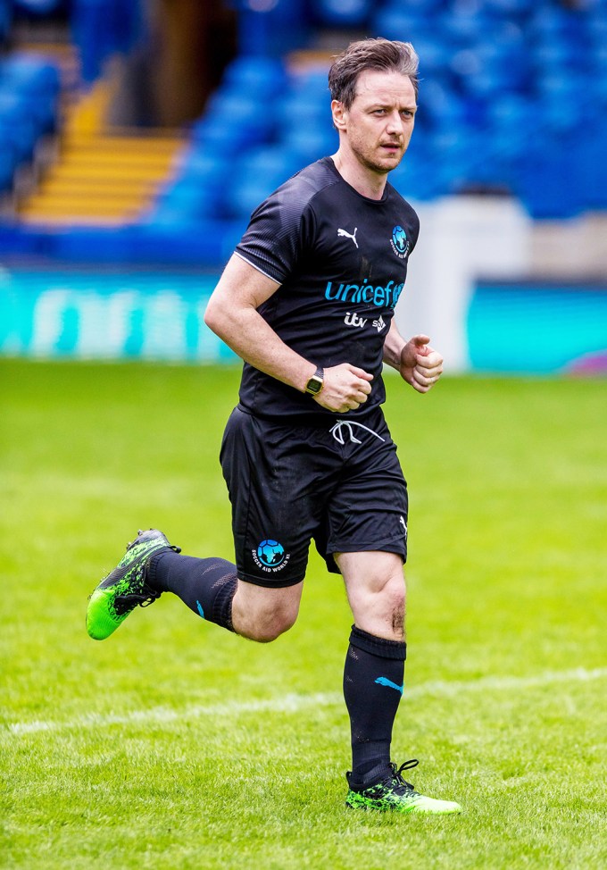 James McAvoy At Soccer Aid for Unicef