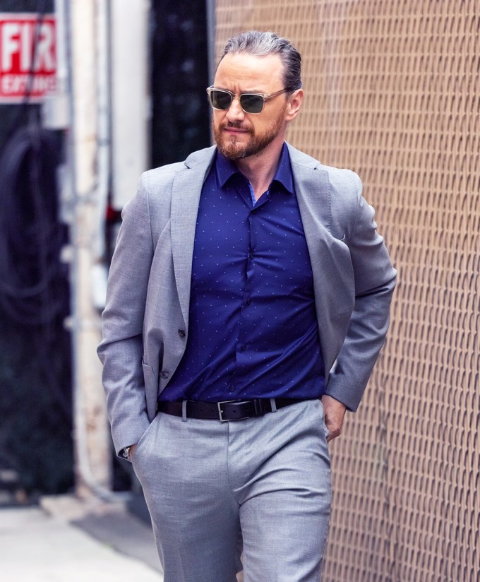 James McAvoy On His Way To ‘Jimmy Kimmel Live!’