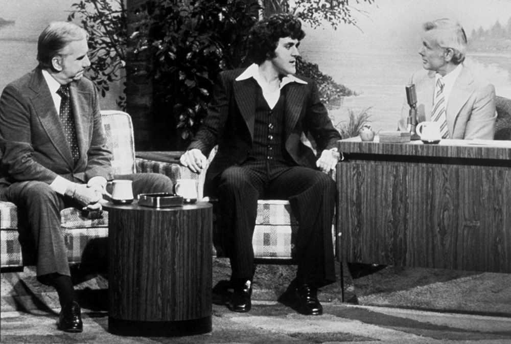 THE TONIGHT SHOW STARRING JOHNNY CARSON, Ed McMahon, Jay Leno, Johnny Carson, 1962-92. © NBC/ Courte