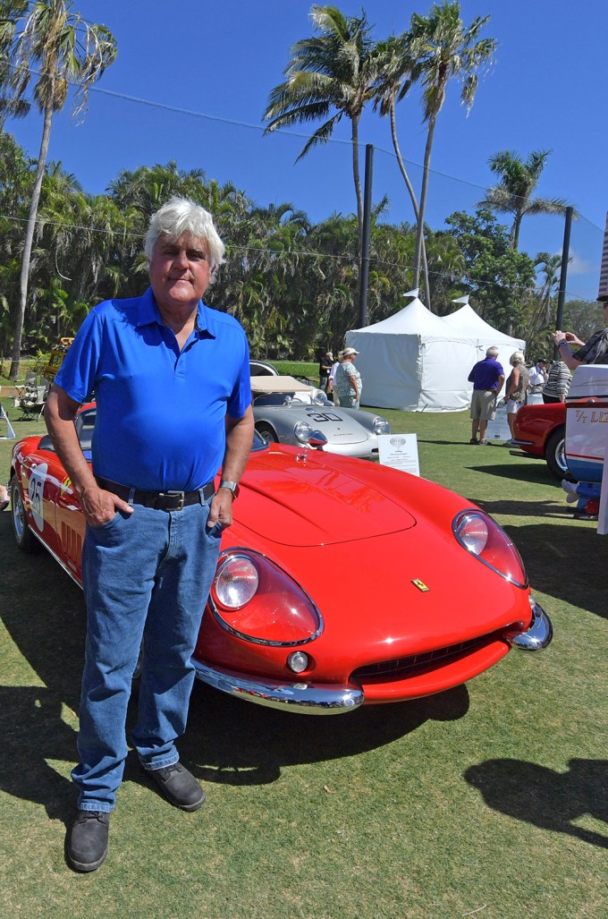 Jay Leno At A Car Show