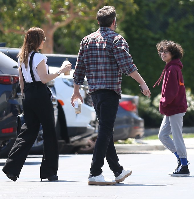 Jennifer Lopez & Ben Affleck Pick Up Emme