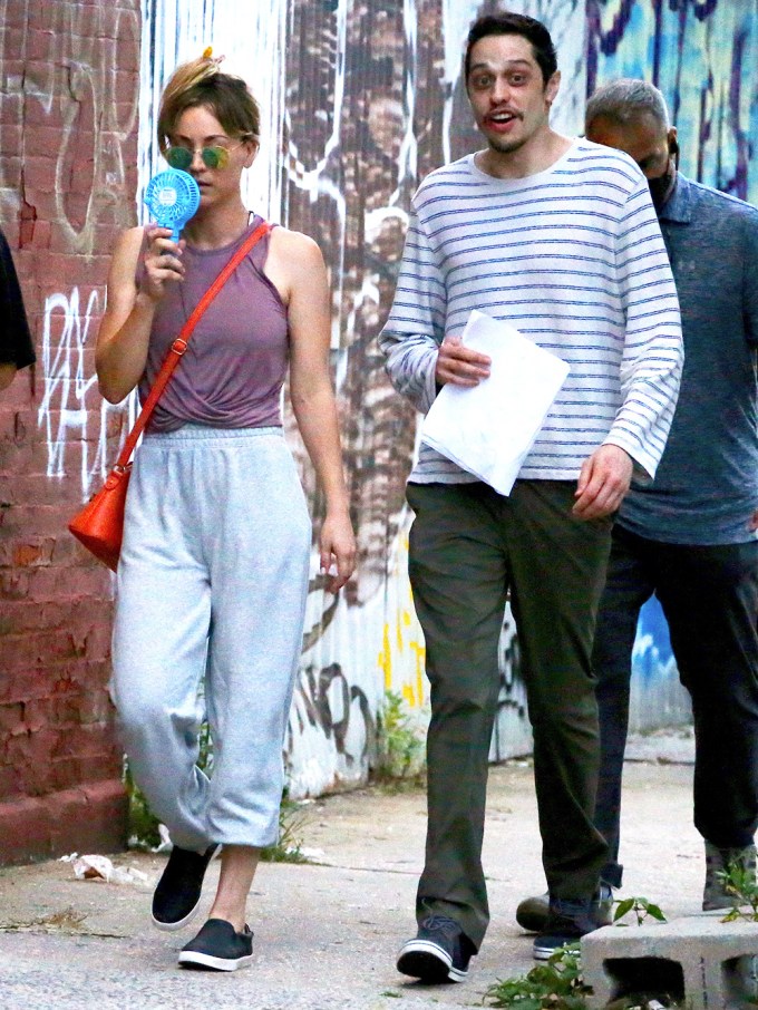 Kaley Cuoco & Pete Davidson In Brooklyn