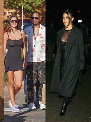 Kourtney Kardashian, Scott Disick, Amelia Hamlin