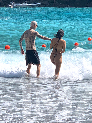 kourtney kardashian and travis barker