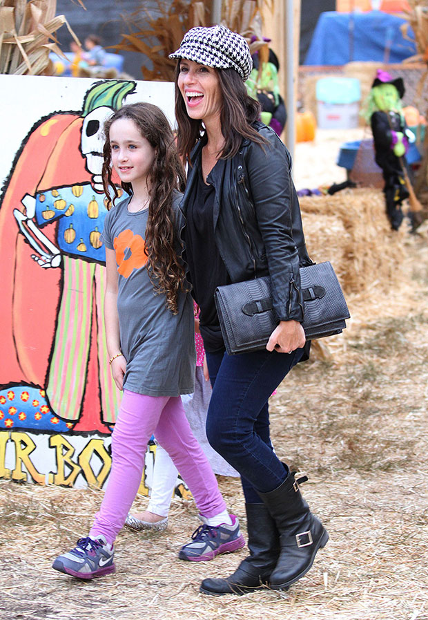 Soleil Moon Frye with daughter Poet