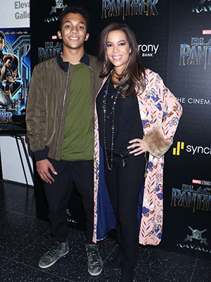 Sunny Hostin & son Gabriel