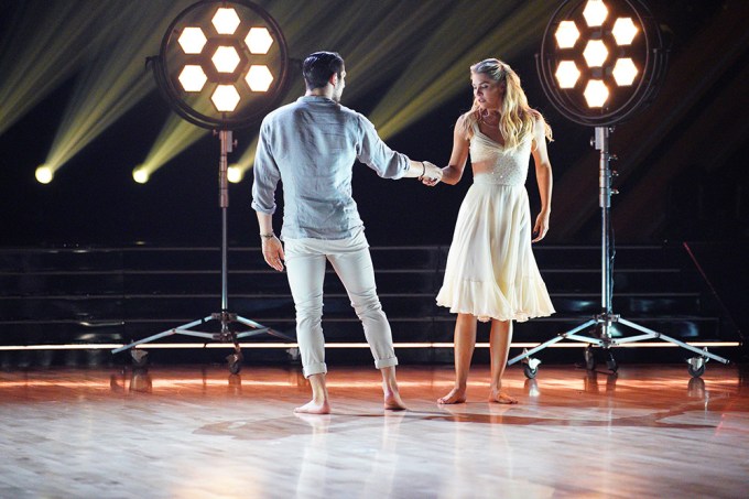 Amanda Kloots & Alan Bersten During ‘DWTS’ Semi-Finals