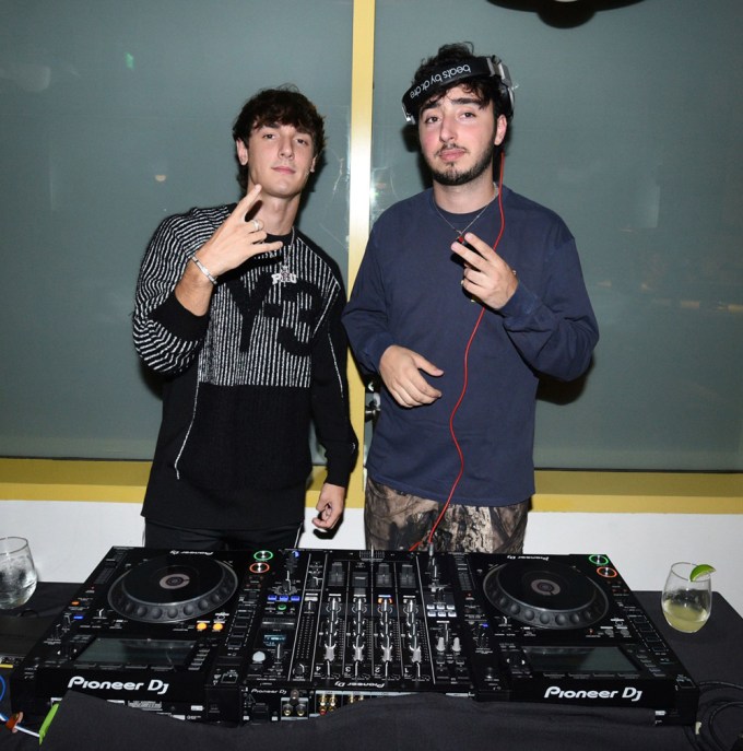 Bryce Hall with Celebrity DJ Zack Bia