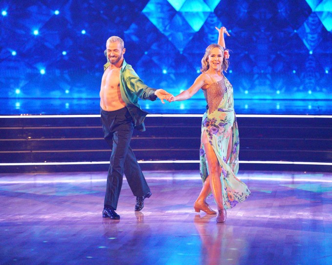 Melora Hardin & Artem Chigvintsev During Semi-Finals