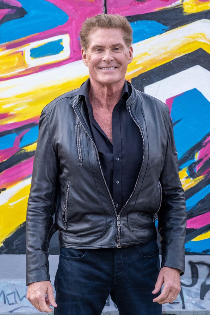 David Hasselhoff At A Photocall For His Audiobook