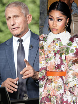 Anthony Fauci, Nicki Minaj