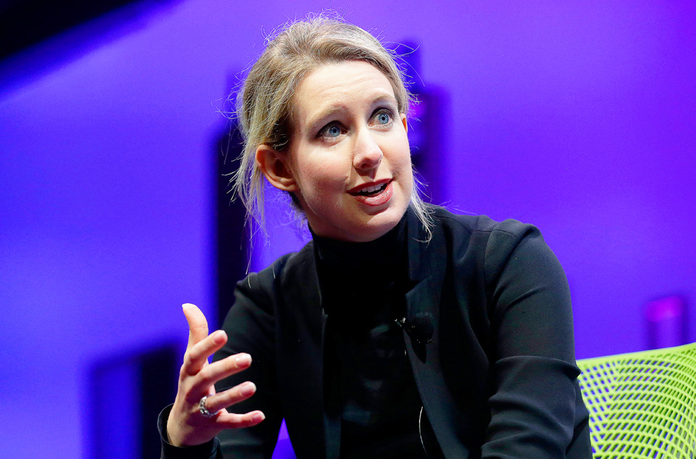 Elizabeth Holmes Elizabeth Holmes, founder and CEO of Theranos, speaks at the Fortune Global Forum in San Francisco. Theranos announced July 7, 2016, that Holmes is banned from owning or operating a medical laboratory for two years
Theranos Sanctions, San Francisco, USA